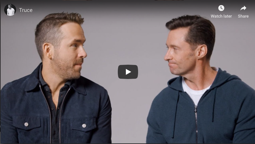 Hugh Jackman and Ryan Reynolds make ads for each other Image